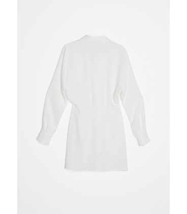 Vestido camisero blanco nueva coleccion para comprar online primavera verano 