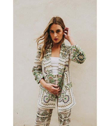 Comprar online pantalón estampado de mujer Nueva colección primavera Novedades mujer online