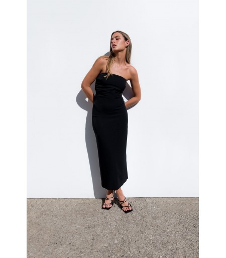 Vestidos de mujer midi negro de la nueva colección primavera verano Novedades cada semana para comprar online