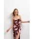 Comprar online vestido largo estampado de mujer de vestir Nueva colección otoño invierno Novedades Envíos a Canarias
