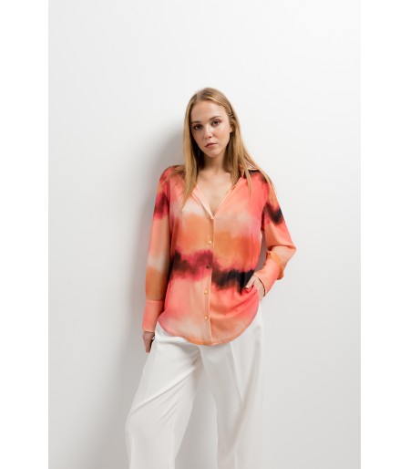 Comprar online camisa tie die de mujer de vestir y casual Nueva colección primavera verano Novedades ropa de mujer 