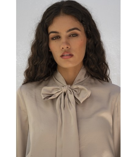 Camisa de mujer lisa de manga larga otoño invierno Comprar online camisas de mujer Envios a canarias