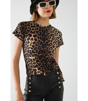 Camiseta Animal Print Marisen