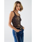 Top Tirantes Leopardo Lina