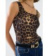 Top Tirantes Leopardo Lina