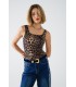 Top Tirantes Leopardo Lina