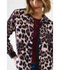 Camisa Leopardo Detalla Raso Rinna