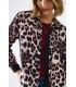 Camisa Leopardo Detalla Raso Rinna