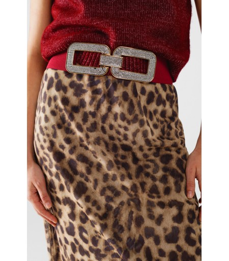 Falda Leopardo Montse