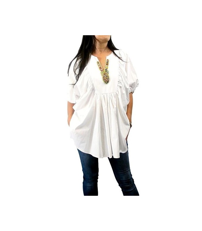 Camisola o blusa-Blanca.Ropa de mujer Black Friday Noviembre