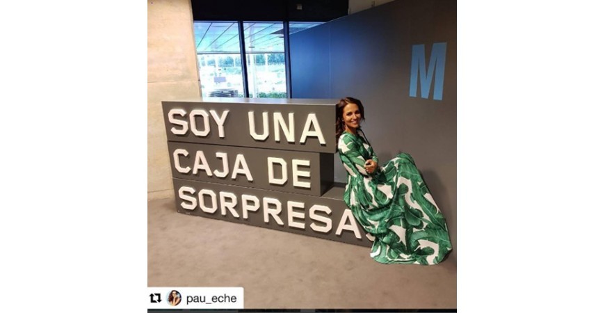 Paula Echevarria y el Look más primaveral de Mutua Madrid Open 